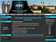 Tablet Screenshot of hirszerviz.hu